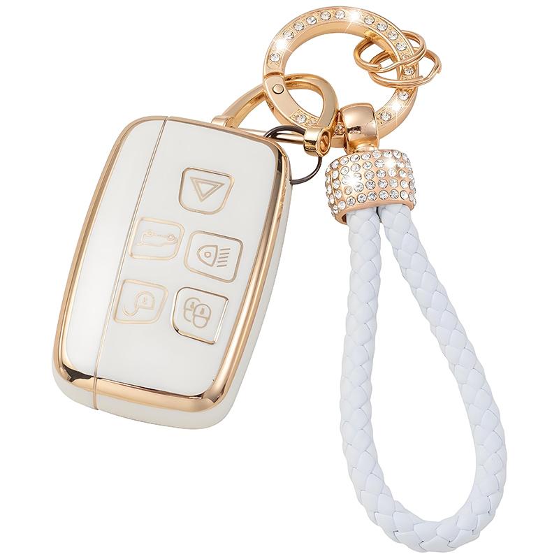 Fashion TPU Car Key Case Shell Cover Fob For Land Rover Range Rover Evoque Sport Freelander Discovery Velar For Jaguar XE XF XJ