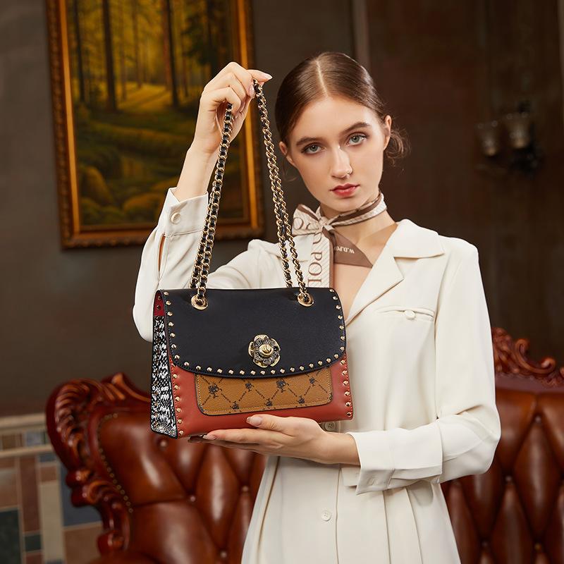 W. D. POLO Light Luxury Women's Bag New Summer Fashion Versatile Big Brand Handbag Advanced Sense Bag Women's Shoulder Bag