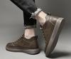Men's Retro High-Top Sneakers | Thick-Soled, Casual, Invisible 6cm Height Boost, Autumn Trend