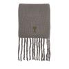 Ami Paris Gesticktes Logo Strickschal