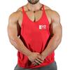 Gilet da Fitness Atletico da Uomo - Traspirante, Spalline Sottili, Cotone, Taglie Forti