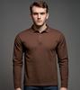 2-Pak Polo Longsleeve Premium Brązowa I Beżowa - S