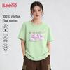 Baleno Women's Pure Cotton Loose Fit Graphic T-Shirt