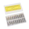 200 Pcs Stainless Steel Tube Friction Pins Watch Strap Pressure Bars And Rivet Ends for Watch Repair