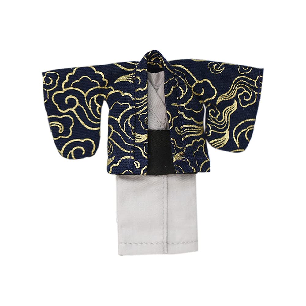 

Наряд размера Obitsu 11 OB11 для куклы Obitsu 11 см, японский, 3 цвета тела, юката, кимоно, для мальчиков, набор из 3 предметов, (Тип Б)