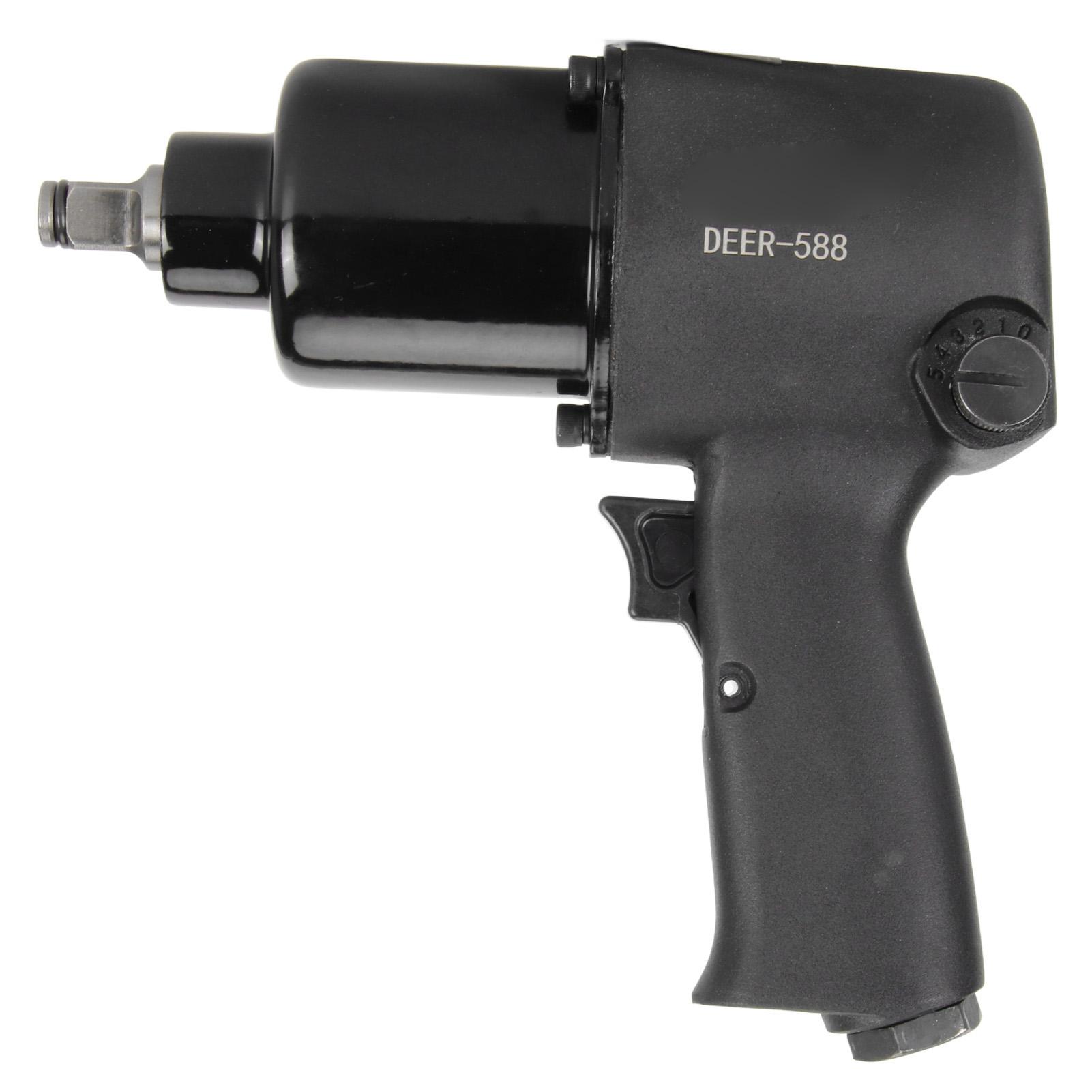 

12-дюймовый пневматический ударный гайковерт из легированной стали, противоскользящий, легкий в управлении кручением, пневматический пистолет для автомобиля