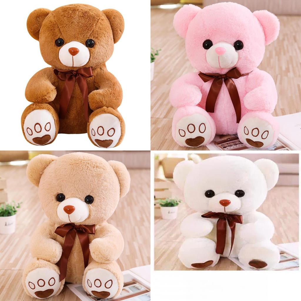 Plush Teddy Bear Gift For Women With Short Plush Material For Romantic Occasions