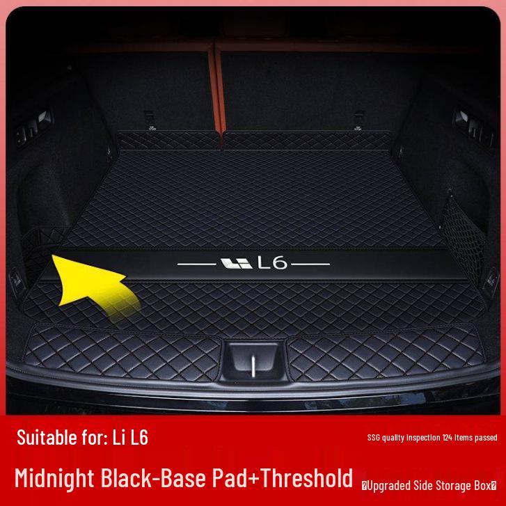 

Li Auto L6 Trunk Mat Surrounding Style - Tail Box Interior Decoration Accessory Li Auto L6 Matching Color; Not Compensable
