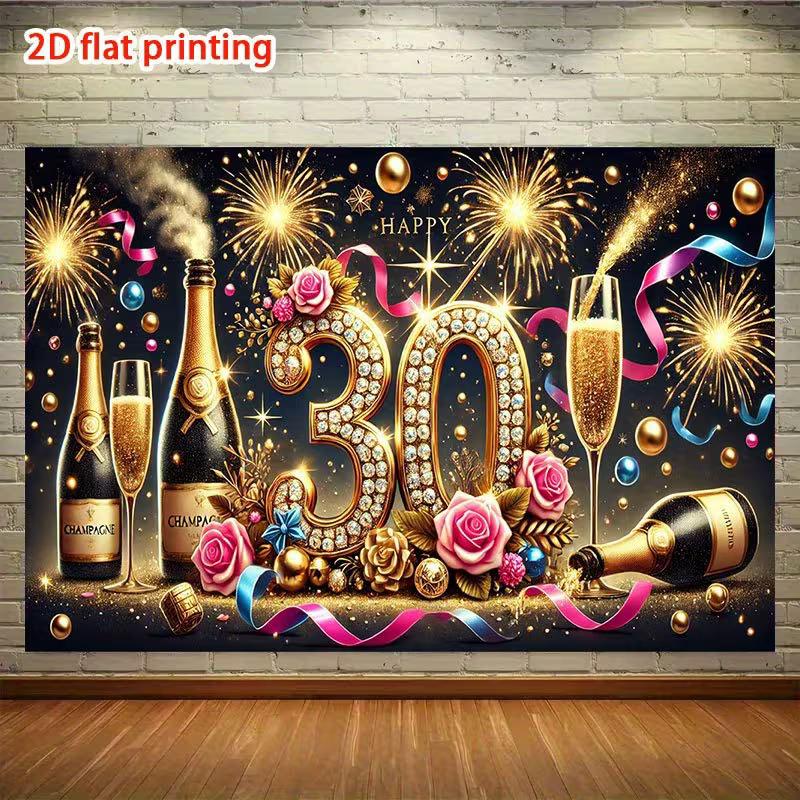 

2D Christmas Shop Backdrop Cozy Red Store with Gifts Holiday Party Background 47.2x31.5inch/120*80cm