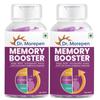 DR. MOREPEN Memory, Focus & Mood Tablets with GABA, Ashwagandha & Chamomile for Brain Health - 60 Veg Tablets Pack of 2