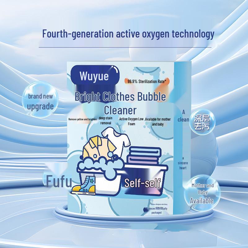 Newcomer Special: Bright Clothes Stain Removal Tablets - Whitens & Removes Yellowing Stains