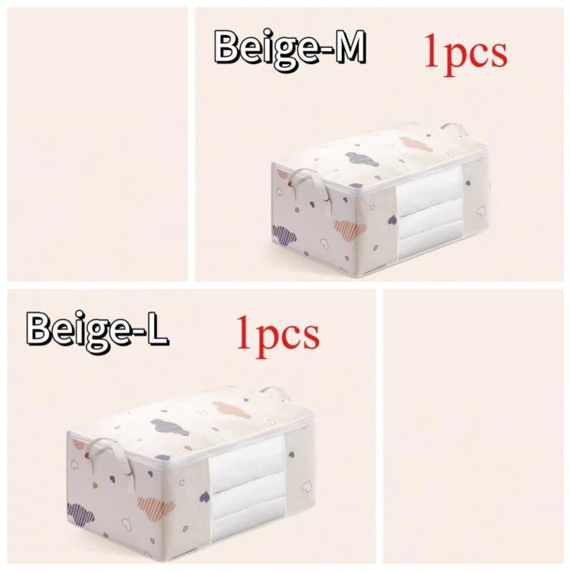 Quilt Clothes Storage Bag Moisture Proof Organizer Big Capacity Blanket Sorting Bags Dustproof Closet Under-Bed Storage Box