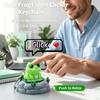 Creative Mini Fidget Keychain Built-in Mechanical Buttons Cute Frog Eagle Chick Broccoli Design for Bag Pendant Party Favors