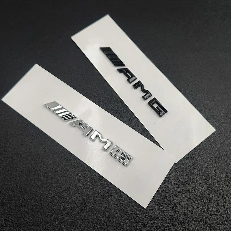 AMG W220 Voor Benz Nieuw 3D ABS Kleine Auto Console Sleutelhanger Sticker Logo AMG Embleem Badge Voor Mercedes Benz A B C E S GLA CLA GLC GLE AMG