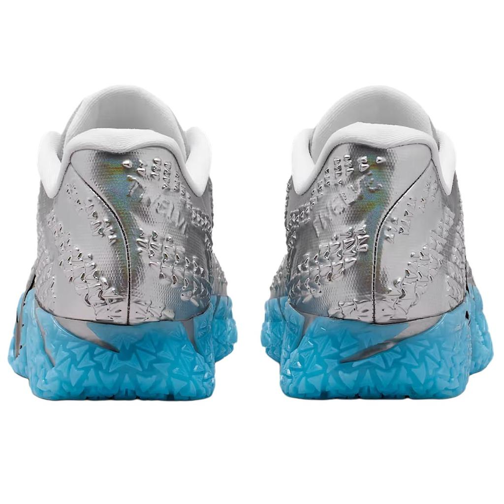 Nike Ja 3 Morant III JP EP Kosárlabda Cipő Férfi sneaker Ezüst Kék IU7239-002