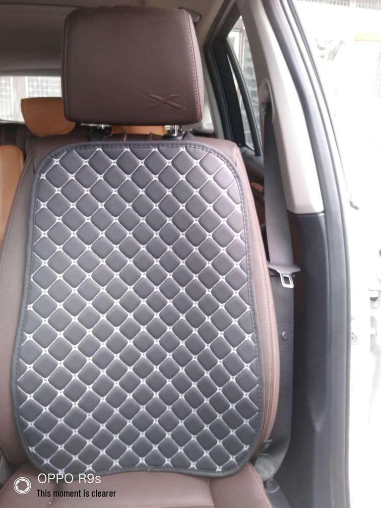 Universal Leather Car Seat Cushion Set: Non-Slip, Ergonomic, Four-Season Use for Five Seats
