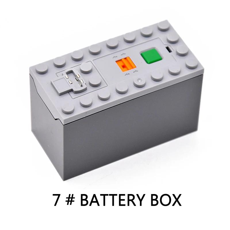Technical Motor Set Power Functions Parts IR Speed APP Remote Control Battery Box Servo Light Receiver PF Car Building Blocks