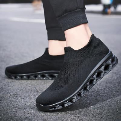 36-46 Large Couple Breathable and Lightweight Outdoor Flying Weaving Shoes Hiking Shoes Tourism Walking Socks Shoes Casual Shoes