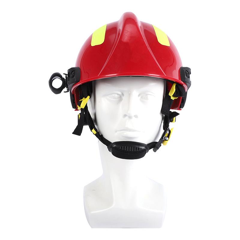 1,0 kg Flammhemmender Rettungshelm mit reflektierenden Markierungen für Brand- und Erdbebennotfälle