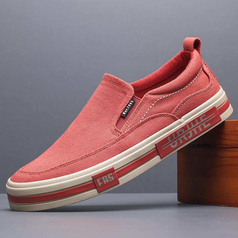 Fashion 2025 Men Canvas Shoes Fashion Sneakers Comfortable Flats Outdoor Male Sport Shoes Breathable Spring Summer Shoes SS25805