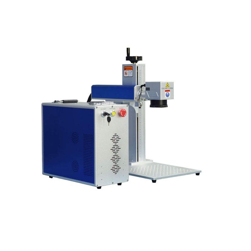 200W Pull-Rod Type Stainless Steel Laser Marking Machine for Black Marking On Metal