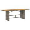 Vidaxl 9-Cz. Conjunto de Muebles de Jardín con Cojines, Gris, Ratán PE