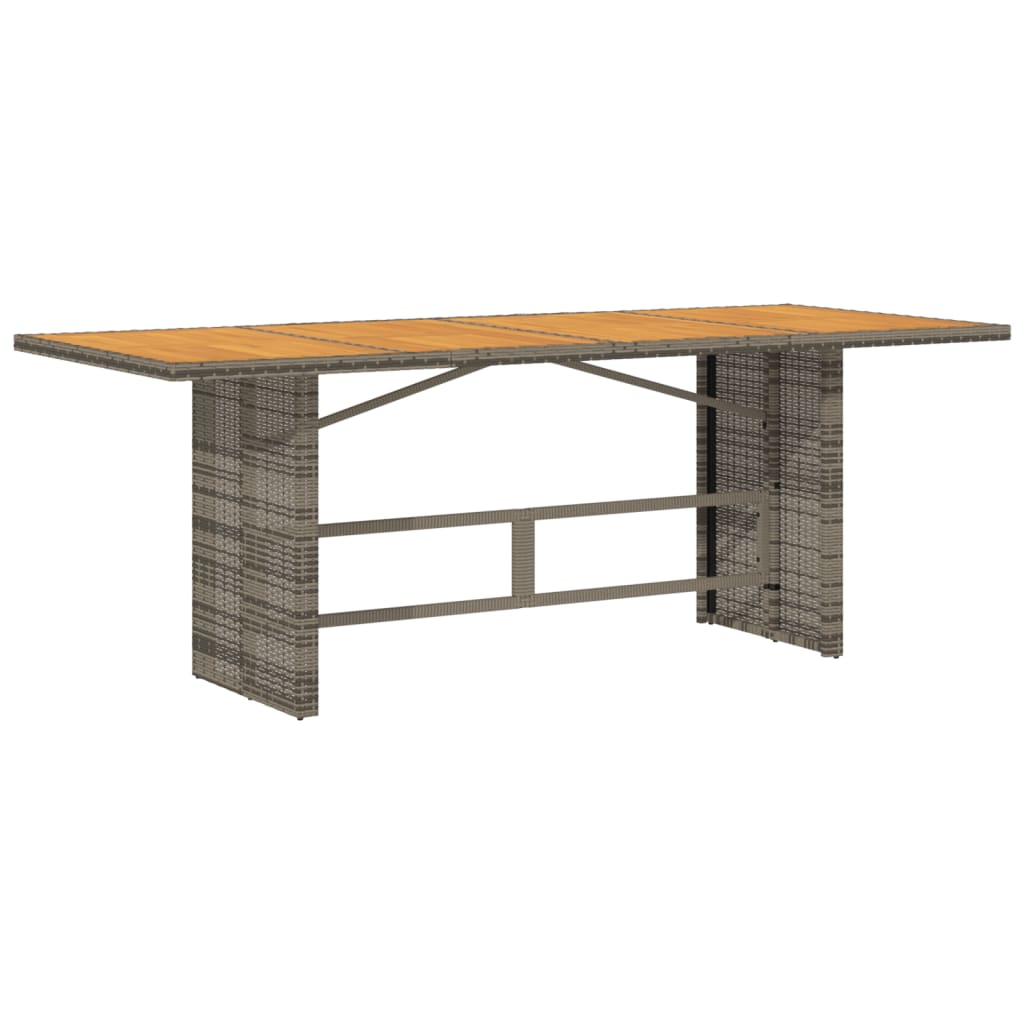 Vidaxl 9-Cz. Conjunto de Muebles de Jardín con Cojines, Gris, Ratán PE