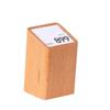 Wood Base Price Tag Holder Acrylic Window Acrylic Label Stand Display Stand  Jewelry Display