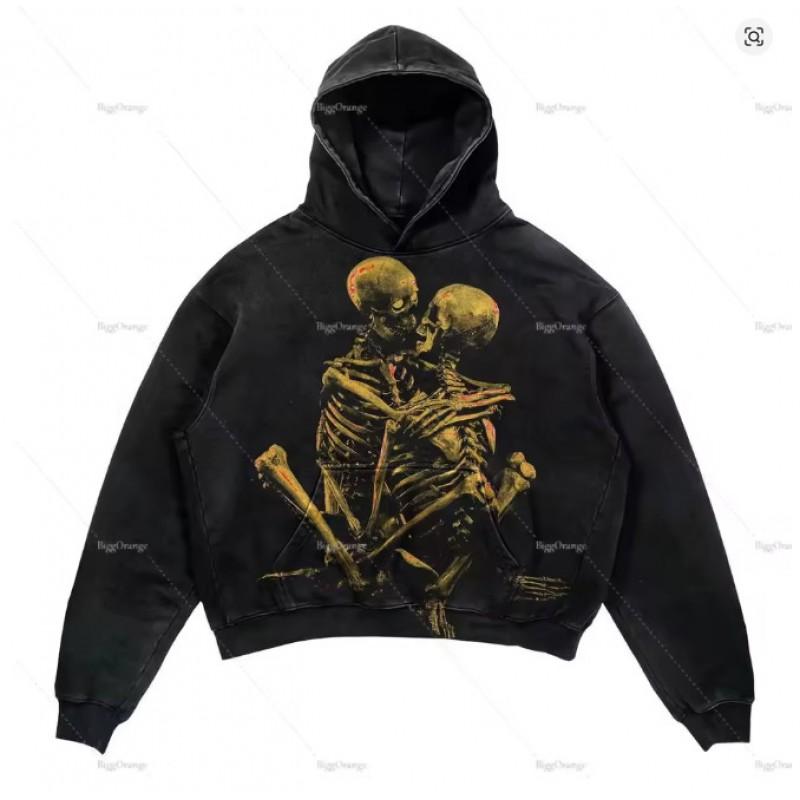 Y2K Streetwear Hoodie Men Women 3D Printed Fleece Pullover Oversized Casual Sweatshirt 2026 Collection