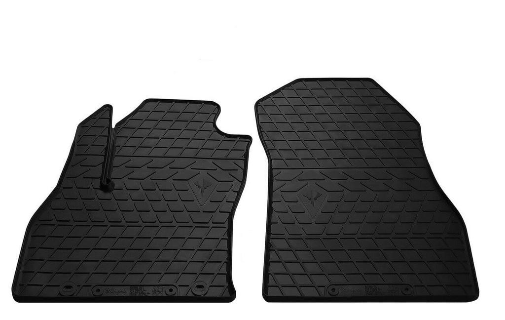

Резиновые коврики (Stingray) 2 шт, Premium - без запаха резины для Fiat Fiorino/Qubo