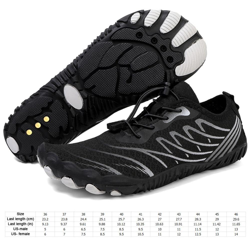 

Акваобувь Обувь для заземления с медью Обувь для заземления Быстросохнущая Унисекс Обувь для воды Легкая Обувь для босиком для водных видов спорта 36 чёрный