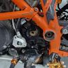 Chain Cover Sprocket Guard KTM 1090 Adventure R 1290 Super Motorcycles Black Orange