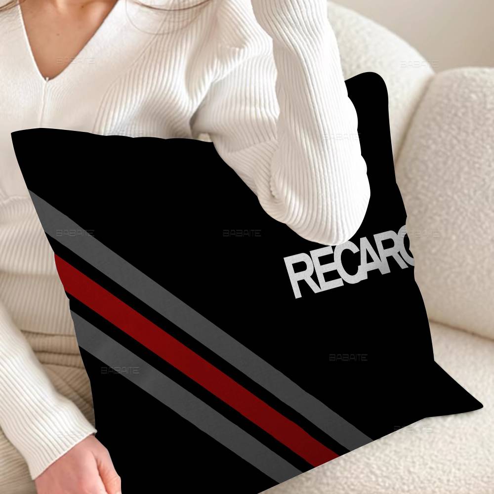 Trendy R-Recaros Logo Cushion Cover Pillowcase Upholstery Sofa Throw Pillow Home Decor Pillowcas