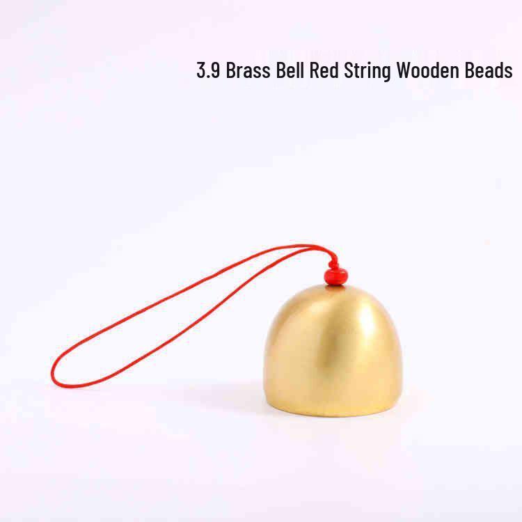 Brass and Copper Wind Chime DIY Accessories with Clapper - Small Metal Christmas Bells