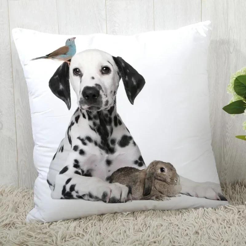 Pillowcase Dalmatians Pillowcase Modern Home Living Room Decoration Pillowcase Customizable