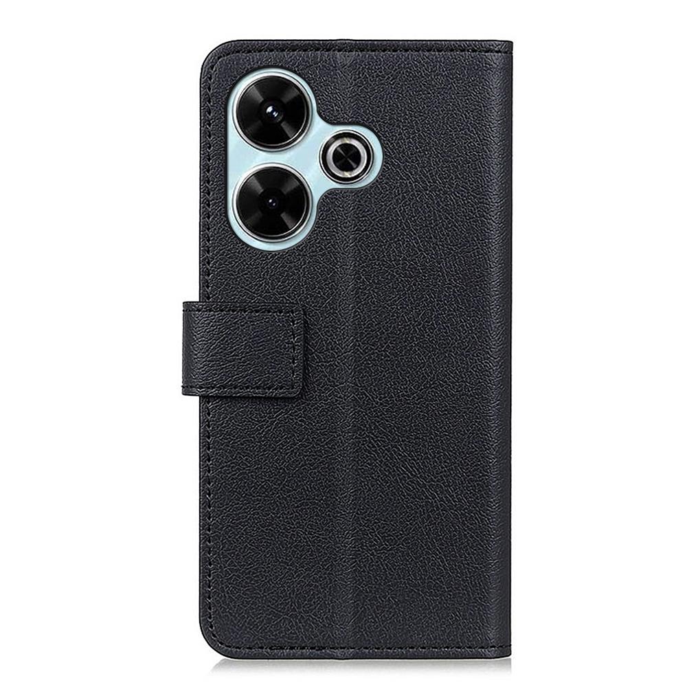 For Xiaomi Redmi 13 5G/13 4G Case PU Leather Wallet Anti-Drop Phone Cover with Magnetic Clasp