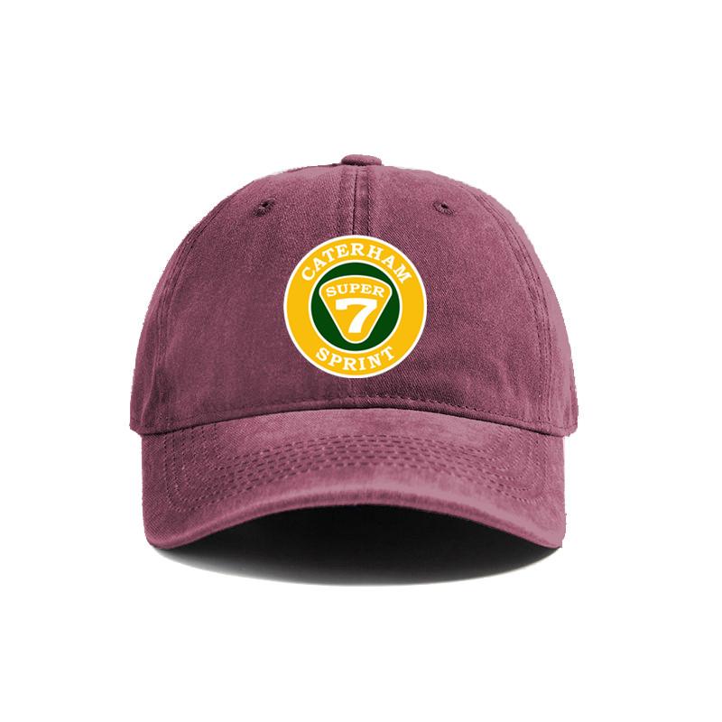 Berretto Estivo Caterham Super Cappelli Dad Usurati Unisex Regolabili all'Aperto Cappellini in Cotone
