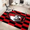 1 Stück Fußballverein Logo Druck Teppich - Weich, Waschbar, Rutschfest, Innenmatte, Wohnzimmer, Home Office Dekorativer Teppich, Büro Dekorativ