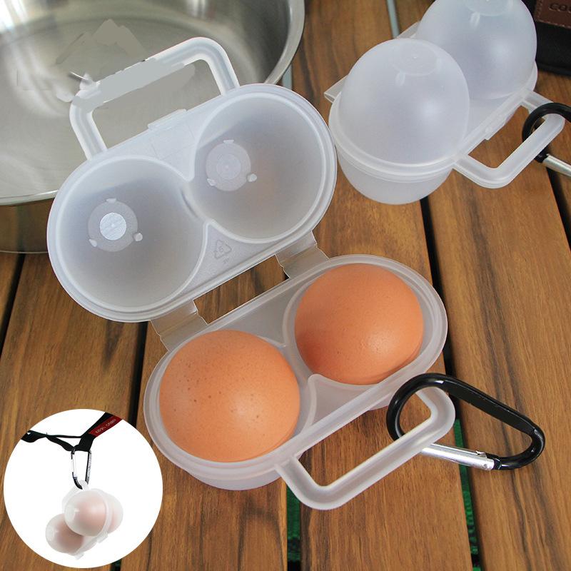 Portable Shockproof Egg Storage Box Travel Preservation Container Protective Egg Carrier for Outdoor Use Durable Egg Saver