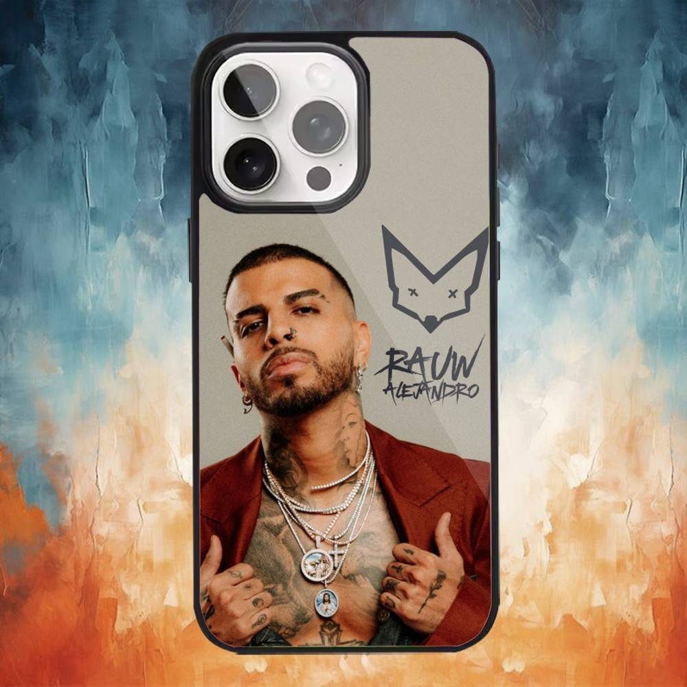 Singer R-Rauw Alejandro cosa Phone Case For iPhone 17 16 15 14 13 12 Pro Max Plus for Magsafe Mirror Wireless Magnetic Cover
