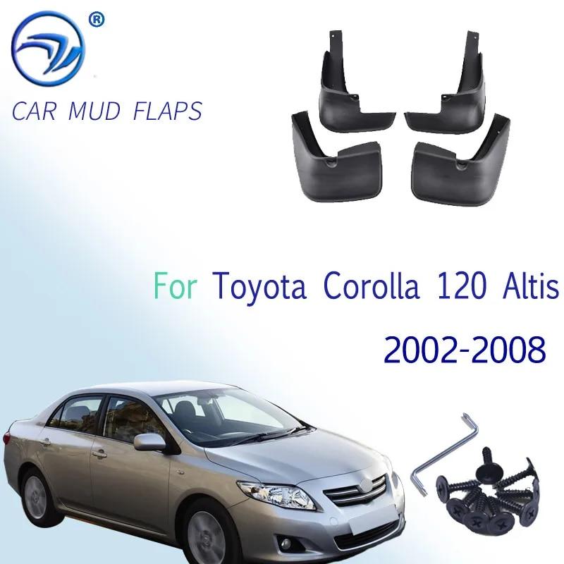 Car Mud Flaps For Toyota Camry Aurion XV30/40/50 Corolla Altis Yaris Vitz Vios Limo Mudflaps Splash Guards Mudguards