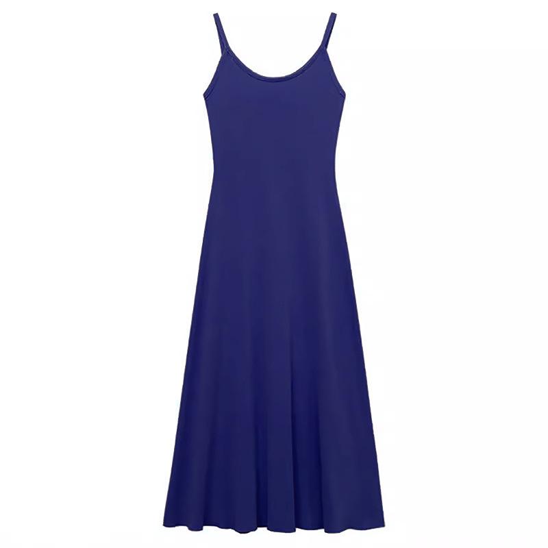 Suspender dress women's summer a-word hip skirt new summer slim temperament long dress sexy and thin skirt