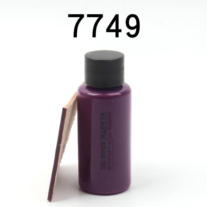 Elastic Matte Edge Paint for Leather Goods - 40 Colors for Bags and Wallets Repair