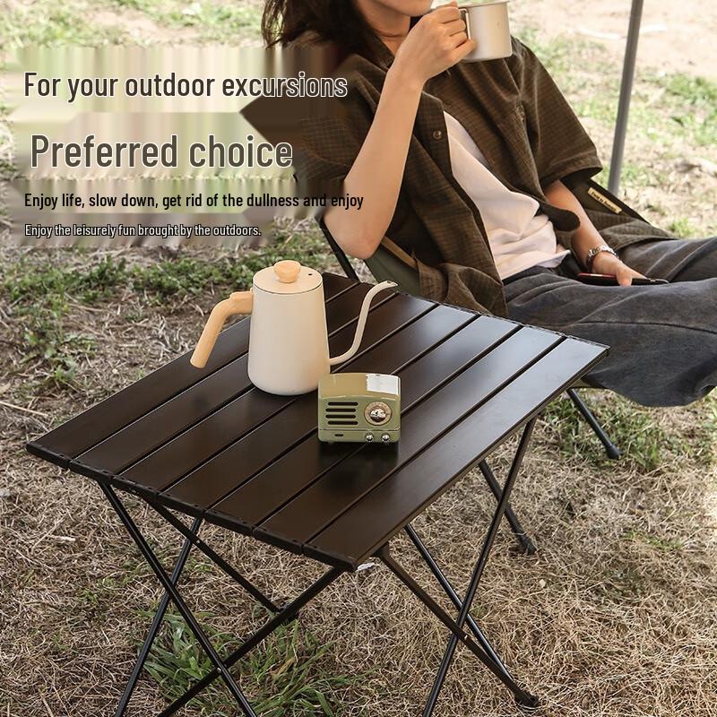 OEING Outdoor Ultra-light Portable Folding Camping Table