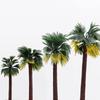 Quality Coconut Rainforest Decoration Garden Artificial Palm Tree Landscape Miniature Scenery Model