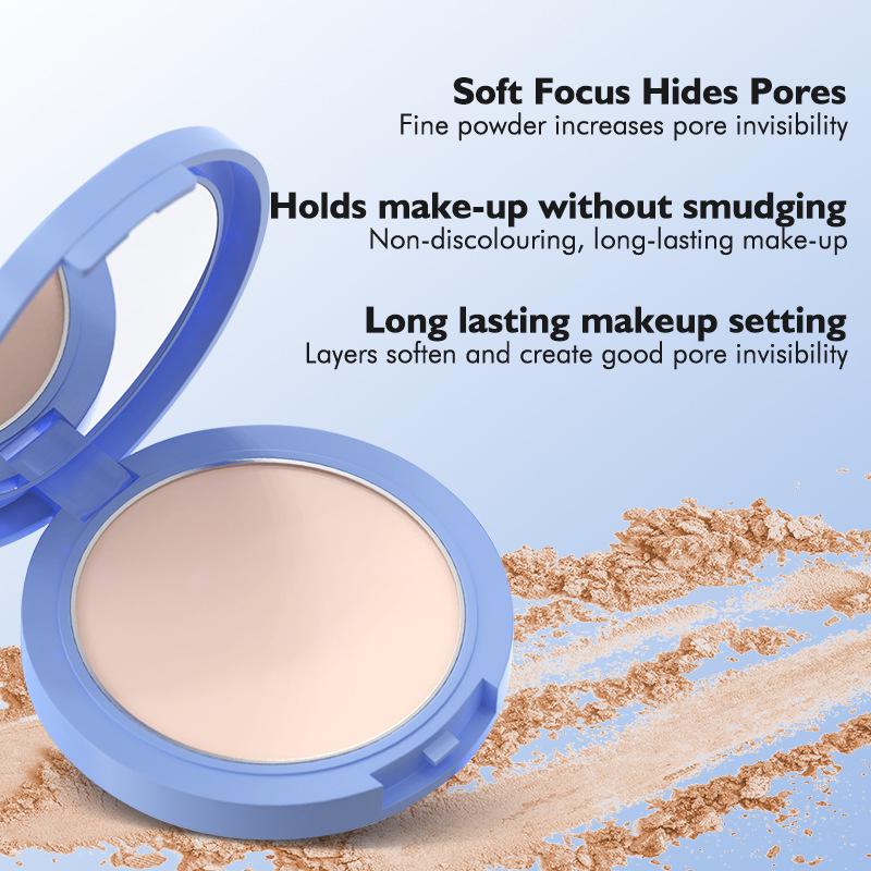 Japanese Style Long-lasting Waterproof Sweat-proof Makeup Setting Powder & Concealer