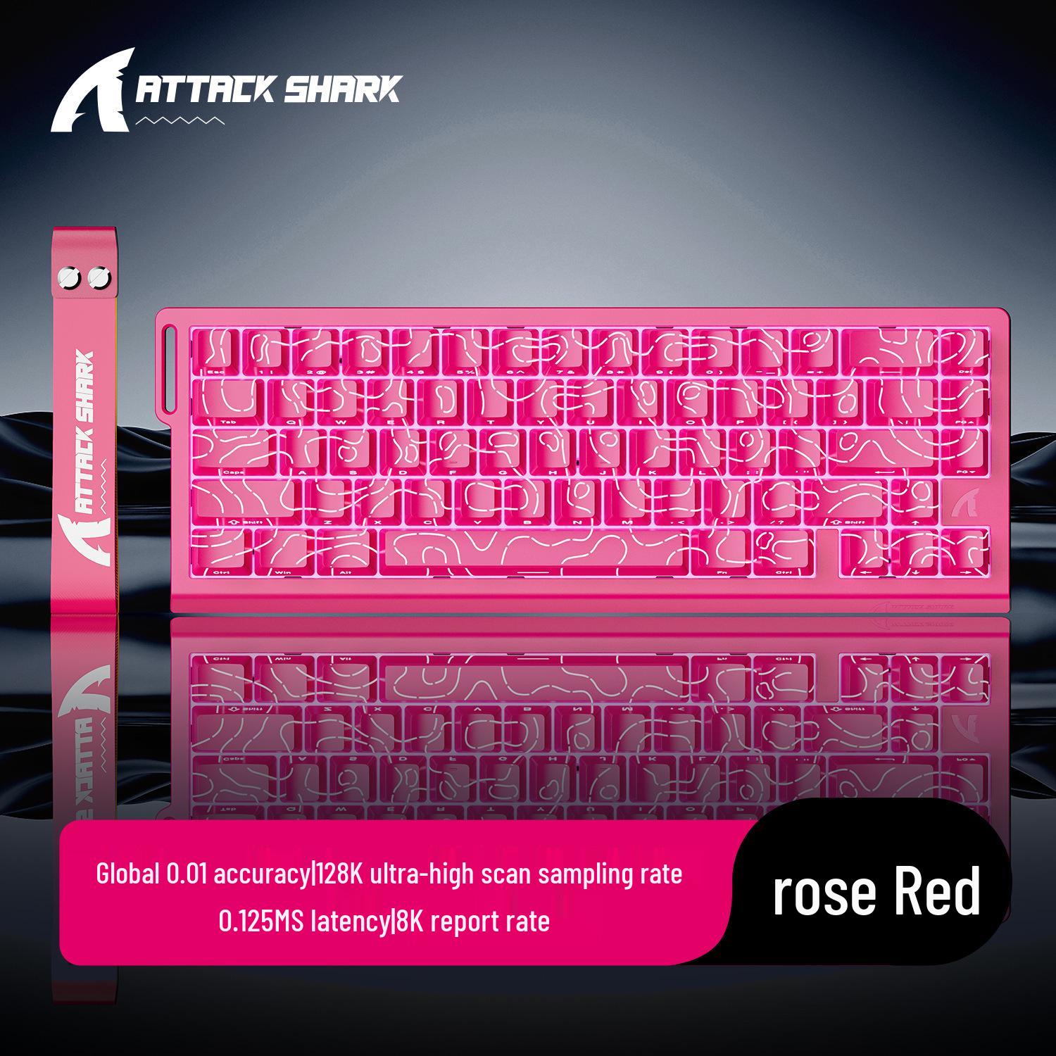 

Ігрова магнітна клавіатура Attack Shark X68HE RGB з регульованою відстанню спрацьовування та низькою затримкою