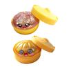 Decompression Toy Food Steamer Design Soft TPR Material Stress Relief Toy Quick Recovery Squeeze Toy
