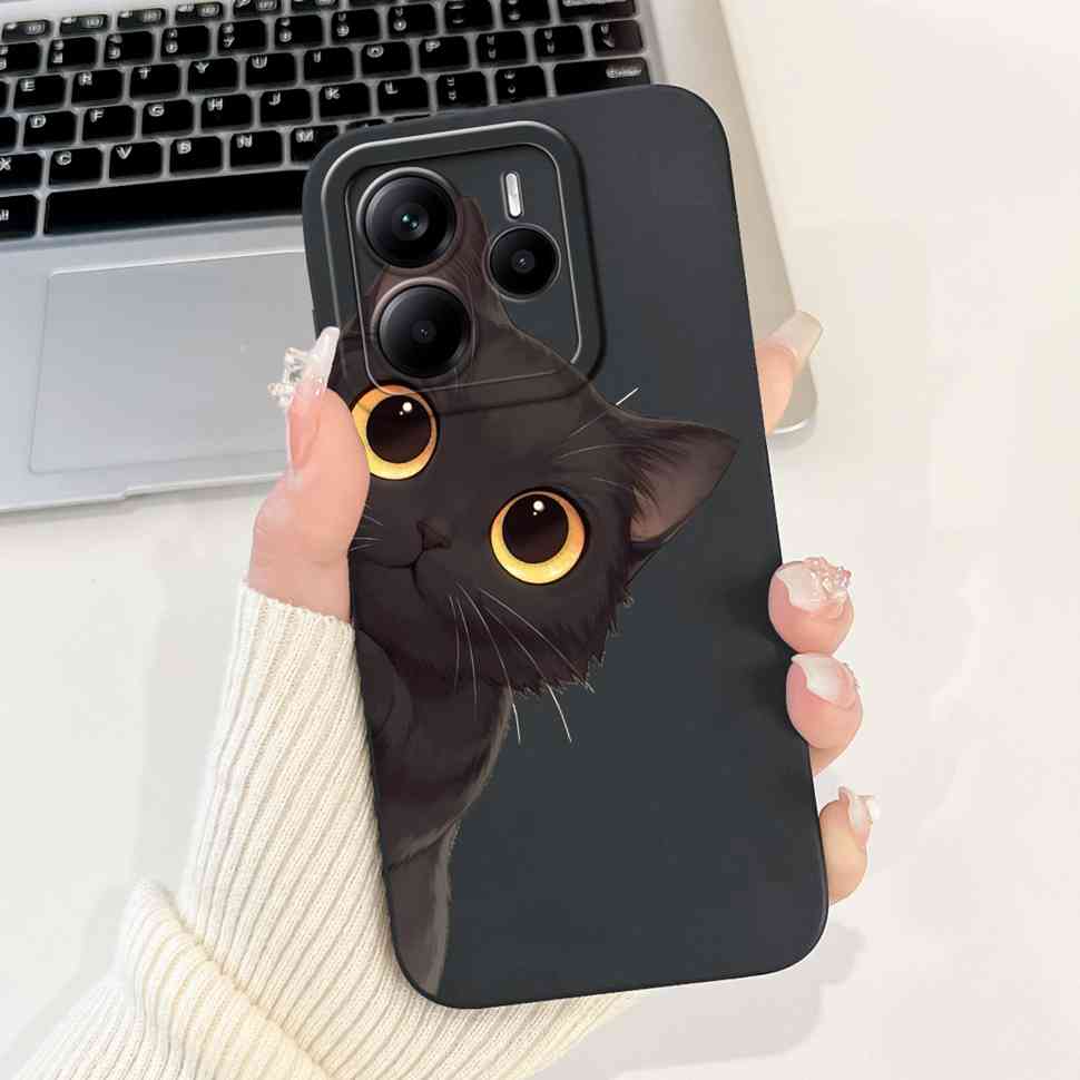 For Xiaomi Redmi Note 14 5G Case Panda Pattern Cover Soft Silicone Phone Case For Redmi Note 14 Note14 5G Fundas 6.67"