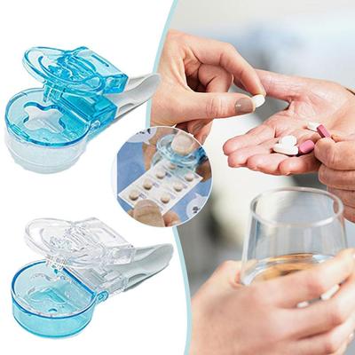 1Pcs NEW Portable Pill Taker Remover Tablet Pill Blister Pack Dispenser Tablet Easy Pill No Ope I3V7